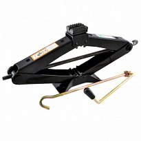 Домкрат механический ромбический 1,5т h 90-355мм SKYWAY с резиновой опорной частью в сумке 1/1